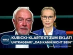 DEBATTE UM BROSIUS-GERSDORF: Kubicki appelliert an Miersch und Spahn! Als Richterin untragbar?