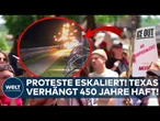 TEXAS: 450 Jahre Haft nach Angriff auf Abschiebezentrum! Urteil verschärft die Debatte um Proteste!