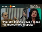Lugar de fala de Marina incomoda senadores, e Congresso dá show de misoginia | Raquel Landim