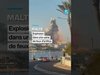 Malte : explosion dans une usine de feux d'artifice • FRANCE 24