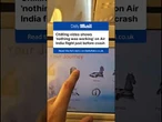 Chilling video shows 'nothing was working' on Air India flight