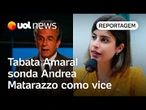 Eleição em São Paulo: Tabata Amaral sonda Andrea Matarazzo como vice