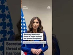 Secretary Noem says threat of 'major tsunami' has 'passed completely'