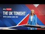 Rachel Reeves backs a "badly needed" third Heathrow runway | The UK Tonight with Sarah-Jane Mee