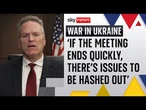 Alaska's governor asked about hosting President Putin despite arrest warrant | War in Ukraine