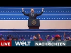 USA KAMPFANSAGE: Elon Musk vs. Donald Trump - Tesla-Chef gründet "Amerika-Partei"! | WELT Livestream
