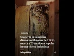 Trovata la mummia di una nobildonna dell'800