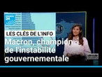 Quel gouvernement détient le record de longévité sous la Ve République ? • FRANCE 24