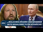 PUTINS KRIEG: Ukraine muss Rüstungsfabriken im Hinterland zerstören können! Hofreiter wird deutlich!