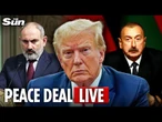 LIVE: Donald Trump hosts Armenia-Azerbaijan leaders for historic US-brokered peace deal