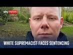 White supremacist Callum Parslow faces sentencing for stabbing an asylum seeker - watch live