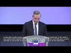 Draghi: Basi crescita Ue indebolite, la Cina concorrente più forte e Usa ha imposto dazi alti