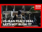 'Let's not blow it!' Trump says after Israel strikes Beirut | BBC News