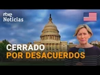 EE.UU: CIERRA el GOBIERNO FEDERAL y MILES de trabajadores públicos se quedan sin COBRAR | RTVE