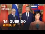 RUSIA - CHINA: AFIANZAN su relación y ACUERDAN la CONSTRUCCIÓN de un GASODUCTO | RTVE Noticias