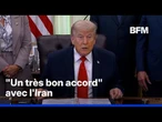 Donald Trump annonce avoir trouvé "un très bon accord" avec l'Iran, approuvé par Mojtaba Khamenei