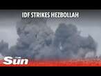 Israel Hamas War: IDF fighter jets strike Hezbollah terror infrastructures in Lebanon