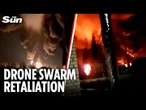 Ukraine hits Putin with 150 retaliation drone strikes targeting largest oil-loading port in Bryansk