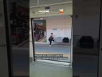 Trem da linha 10-Turquesa anda com porta aberta no ABC paulista