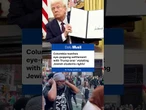 Trump announced that Columbia University will be paying $200 million to the US government