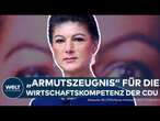 BSW-WAHLPROGRAMM 2025: Sahra Wagenknecht - Reform der Schuldenbremse & radikal neue Russlandpolitik