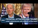 DONALD TRUMP: Frontal-Attacke auf Ukraine und Selenskyj! Putin im Recht? 