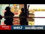BERLIN: Geiselnahme in Supermarkt! Mann hat Frau in Gewalt! Großeinsatz der Polizei I WELT LIVE