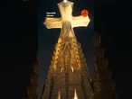 Basílica da Sagrada Família inaugura Torre de Jesus Cristo