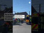 Accidente mortal entre un microbús escolar y un tren en Bélgica