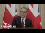 Keir Starmer welcomes first phase of Gaza deal with 'profound relief'