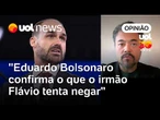 Eduardo Bolsonaro confirma o que Flávio tenta negar ao questionar sistema eleitoral | Sakamoto