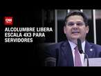 Alcolumbre libera escala 4x3 para servidores | CNN PRIME TIME