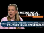 DEUTSCHLAND: Unfassbar! Für diesen Luxus verprassen Politiker 15 Mio. Steuergeld!