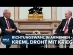 WAHL IN ARMENIEN: Richtung EU oder Russland? Putin greift nach dem Land – Kreml droht mit Krieg!