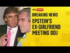 Epstein's ex-girlfriend Ghislaine Maxwell is meeting with US justice department, NBC reports