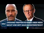 PUTINS KRIEG: Ukraine-Treffen in Paris! Aber Merz nicht vor Ort! Was wirklich dahintersteckt