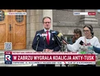 Żbikowski: dziękuje panu Borysowi Borówce z Prawa i Sprawiedliwości, jestem za to wdzięczny