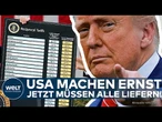 ZOLLSTREIT MIT DEN USA: Der Druck wächst – Jetzt müssen Handelspartner konkrete Abkommen vorlegen!