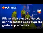 Fifa analisa e estuda abrir processo contra Shaun Evans após suposto gesto supremacista
