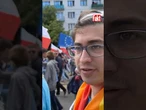 "Ja się nie wstydzę tęczowej flagi". Byliśmy na marszu poparcia Trzaskowskiego