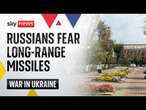 'I hope they won't reach us': Fears grow over long-range missile strikes in Russia