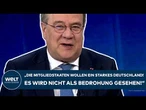 LASCHET: „Die Mitgliedstaaten wollen ein starkes Deutschland! Es wird nicht als Bedrohung gesehen“