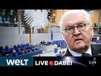 BUNDESTAG: Bundespräsident Steinmeier - Gedenken an die Opfer des Nationalsozialismus | Livestream