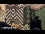 Questions about what caused beams in Manhattan building to buckle