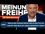 HOLM: "Wir brauchen wieder Menschen in der Politik, die mit dem realen Leben gekoppelt sind!"