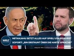 IRAN-DEAL: Trumps Friedensplan in fragiler Phase! Plötzlich setzt Netanjahu alles aufs Spiel