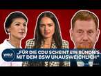 SACHSEN: CDU und BSW! Unvermeidliche Allianz oder Tabubruch? - Michael Kretschmer in der Zwickmühle!