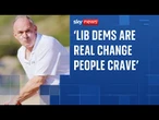 Sir Ed Davey: Delivering change to the UK 'comes down to us - or Nigel Farage'