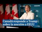 Canadá responde a las amenazas de Trump de anexión con EEUU: "Con la soberanía no se juega"