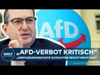 DEUTSCHLAND: Verbot der AfD? Rechtsstaat in der Zwickmühle - Dobrindt warnt! "gefährliche Illusion"